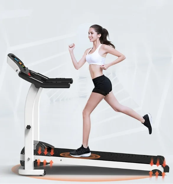 Fitness Equipment Home Edition Small Women's Folding Indoor Simple Electric Treadmill Mini Super Silent Multi functional Gym