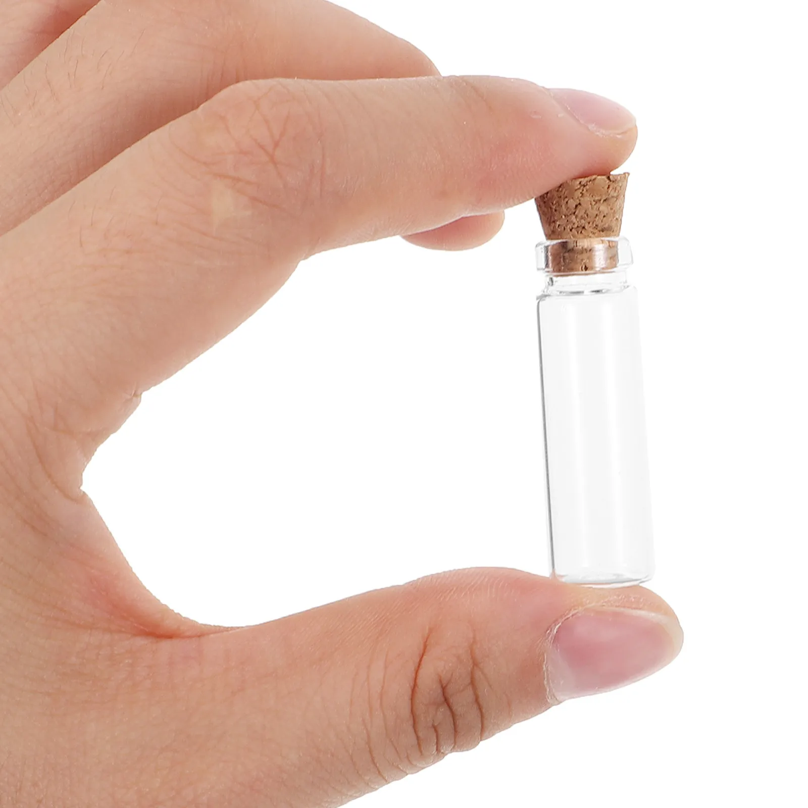 

3Pcs Glass Candy Jar Miniature Bottles High Simulation Effect for Dollhouse Decoration Kids Pretend Play Accessories