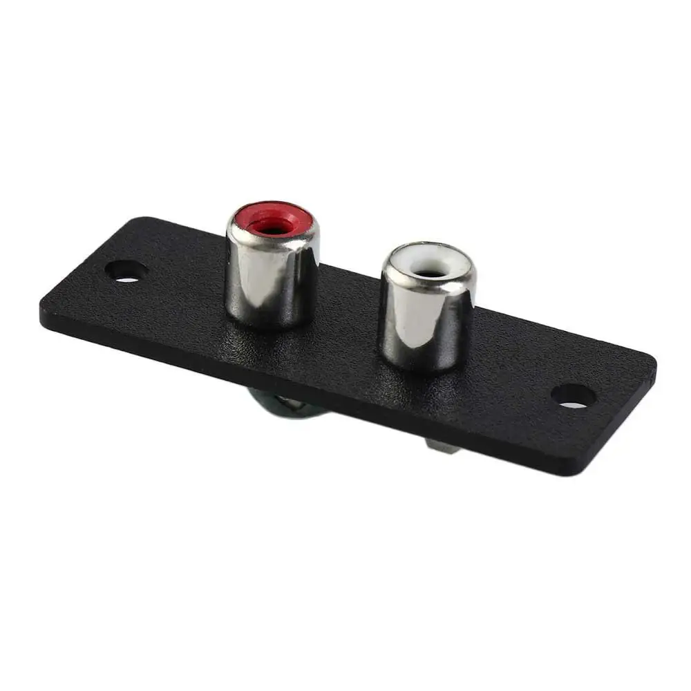 PCB Board RCA Connecting RCA Plate AV Adapter Copper Core Audio RCA Plug RCA Terminal RCA Jack Connector Connecting Plug