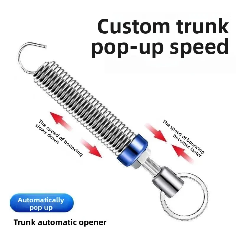 1/2PCS Adjustable No‑Punch Trunk Tailgate Booster Spring, Stable Load‑Bearing, Auto Pop‑up Trunk Opener, Auto Modification Parts