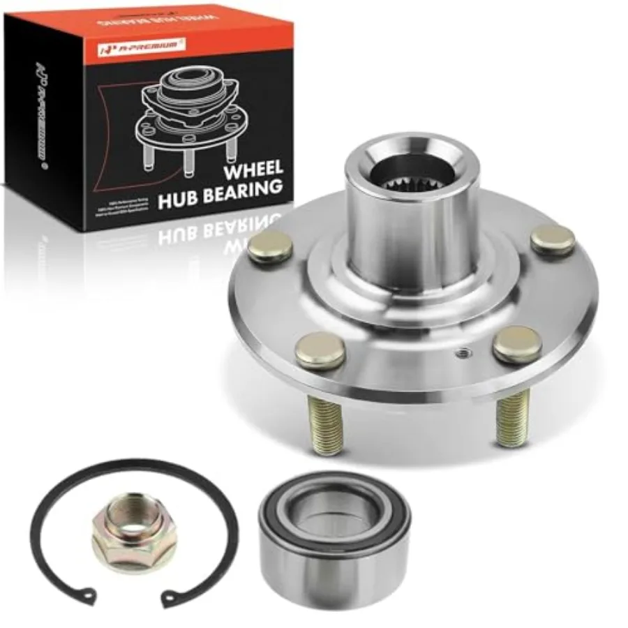 

A-Premium Front Wheel Bearing and Wheel Hub Kit Designed for Enhanced Performance and Durability in Honda Accord 03-07 Civic Si