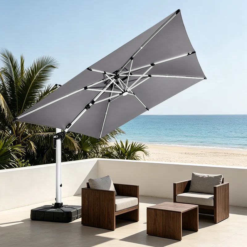 Outdoor Furniture Supplier - Ombrellone da Esterno 3M, Grande Parasole