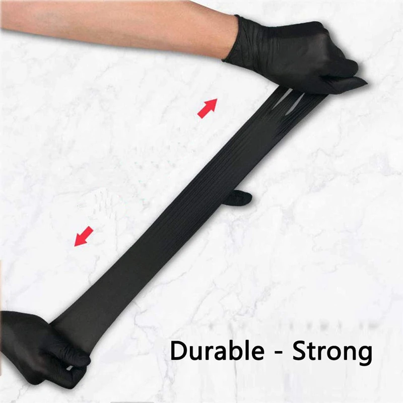 Disposable Nitrile Gloves Waterproof Non-slip Latex Free Gloves for Household Cleaning Kitchen Dishwashing Gardening Work Gloves