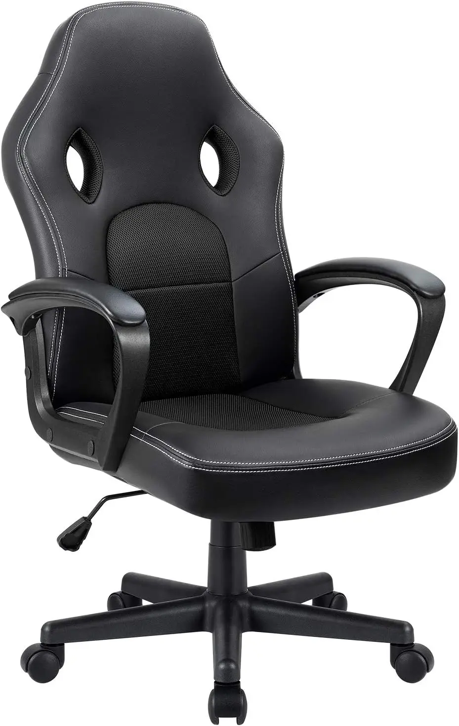 

Gaming Chair Office Chair Leather Computer Desk Chair Racing Style Ergonomic Adjustable Swivel Task Chair With Lumbar Support