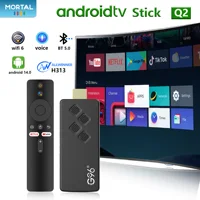 TV Stick Mortal Android 14 Mini Q2 de 16 GB, cuatro núcleos, Allwinner H313, nuevo, Wifi6, Bluetooth 5.0, transmisión global, Smart TV Box vs. Fire TV Stick
