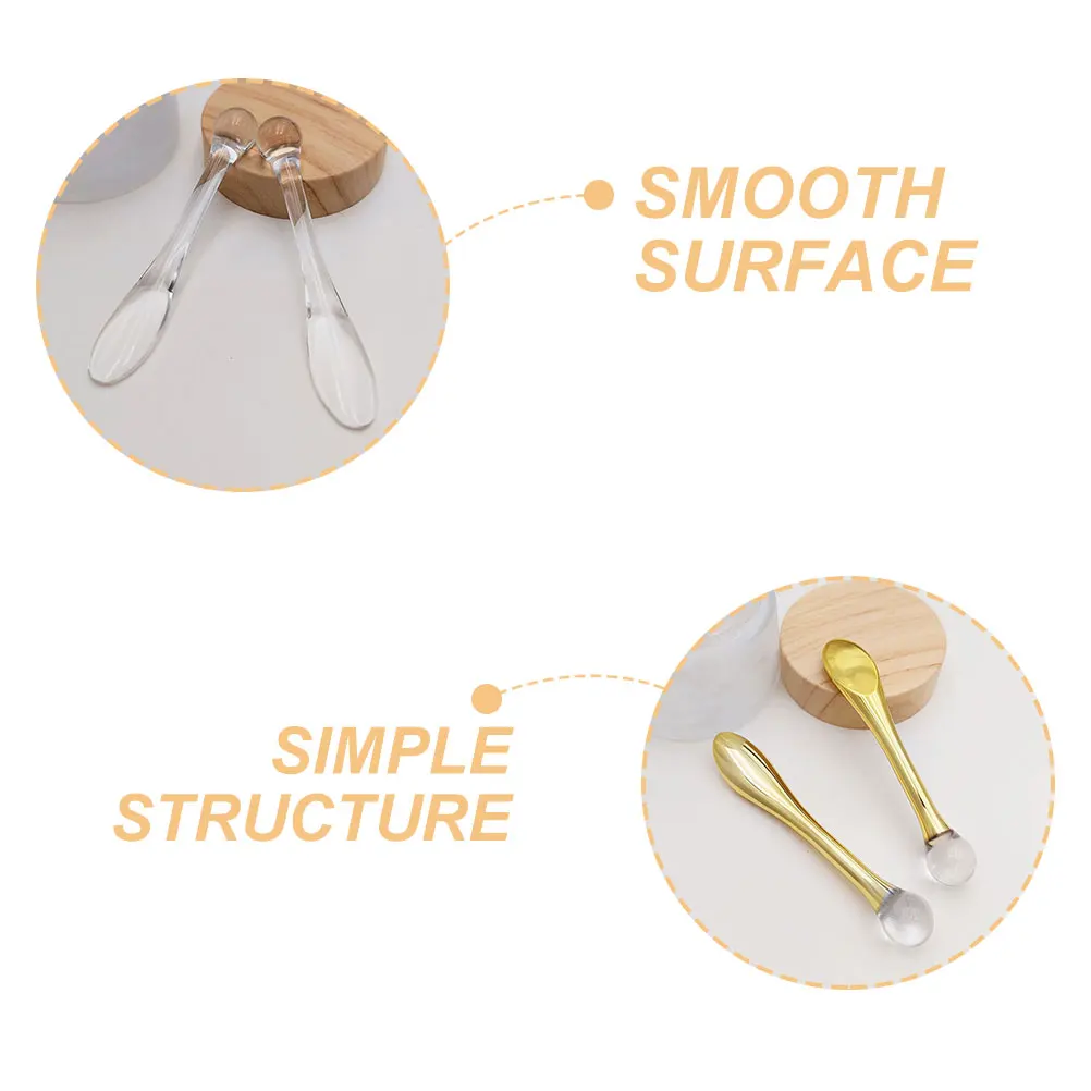 

10 Pcs Eye Cream Beauty Spoon Spatula Makeup Tools Face for Massage Stick Applicator Abs Skincare Scoop