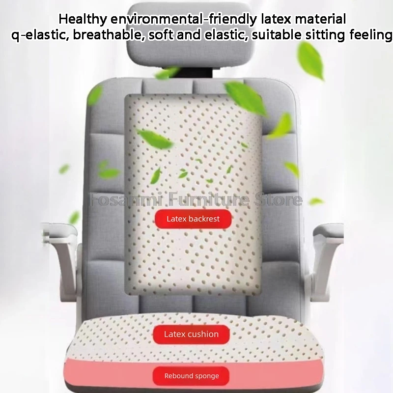 Modern Executive Office Task เก้าอี้ปรับ Headrest Comfort หมุนเก้าอี้ Home GAMING การเขียนง่ายโต๊ะเก้าอี้