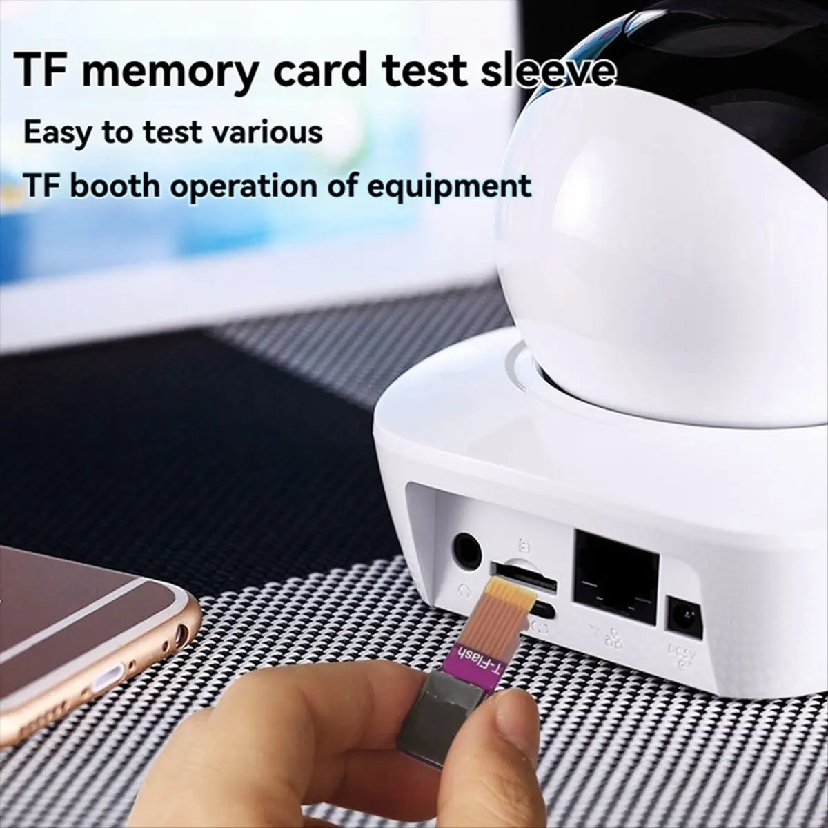 A14M TF Memory Card Test Tools T-Flash Male to Female Extension Adapter PCBA Connector for Mobile Phone Computer MP3 MP4