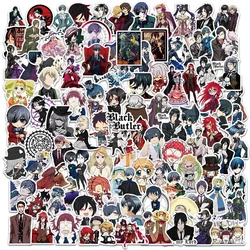 10/30/50/100pcs Black Butler Anime Stickers Sebastian Michaelis Decals Kids Toys Skateboard Laptop Phone Car Waterproof Sticker