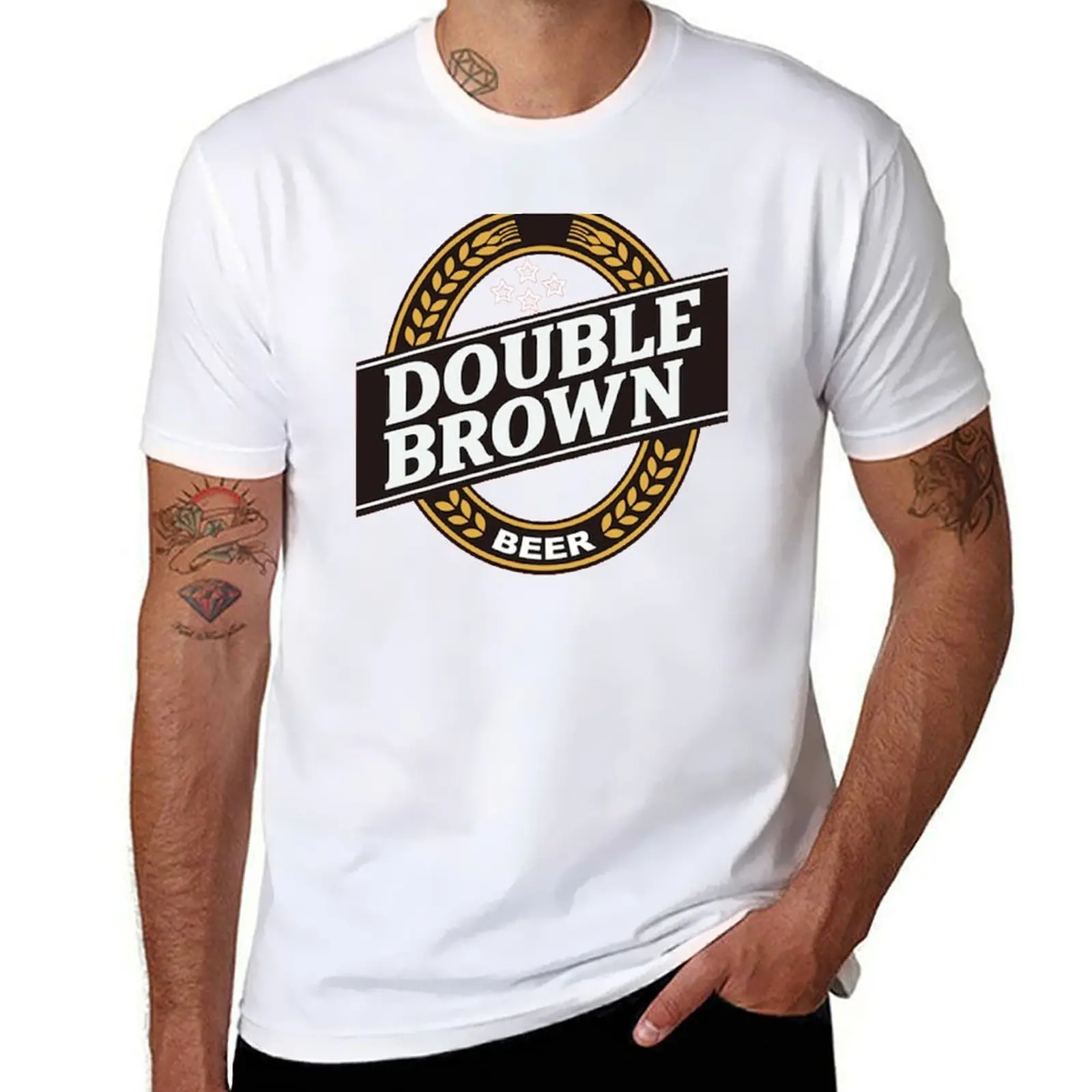 

DOUBLE BROWN T-Shirt anime tshirt essential t shirt T-Shirt