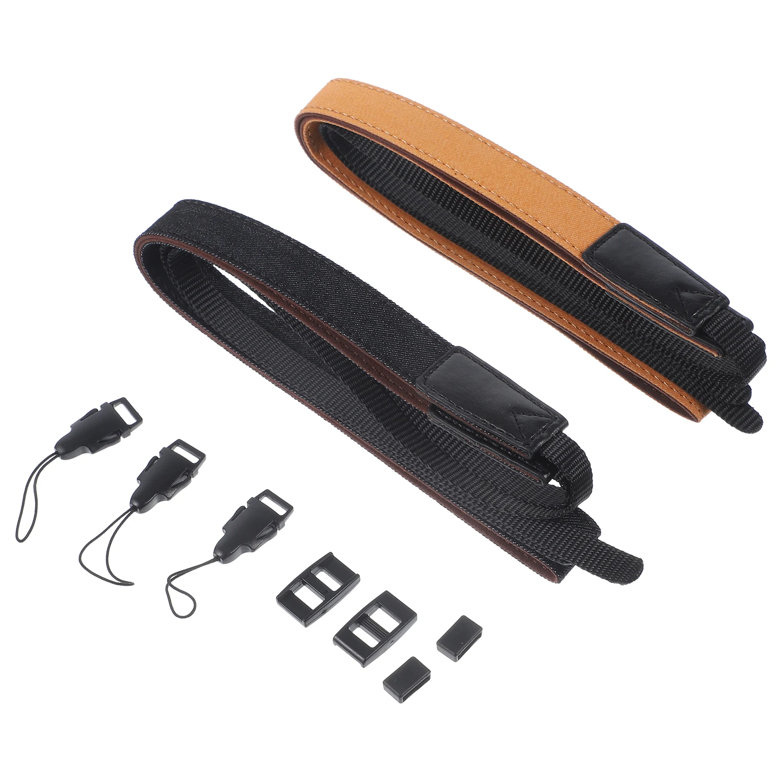 

2pcs Strap Photographers Denim Adjustable Shoulder Lanyards Simple Camera Hand Strap Miss Outdoor DSLR Hand Wrist Grip