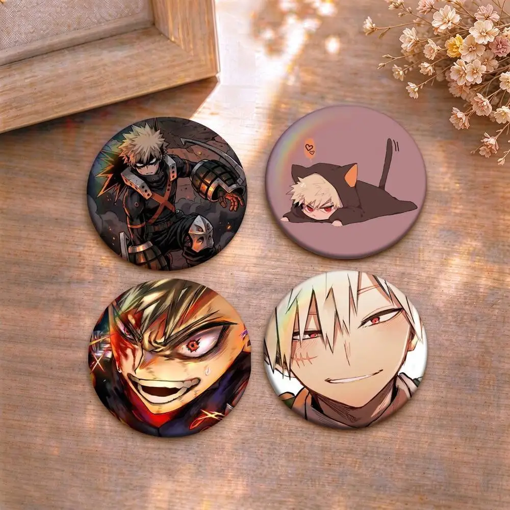 K-Katsuki Bakugo Cartoon  Tin badges in 25/32/44/58/75mm, brooch pins for accessories & gifts,Souvenir.