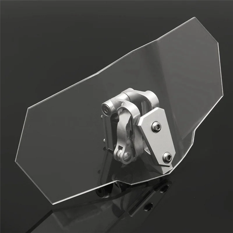 

B07A-Universal Motorbike Wind Deflector Accessory Part Clip On Windshield Extensions 20CM For Yamaha Nmax155 Honda PCX150 X-ADV