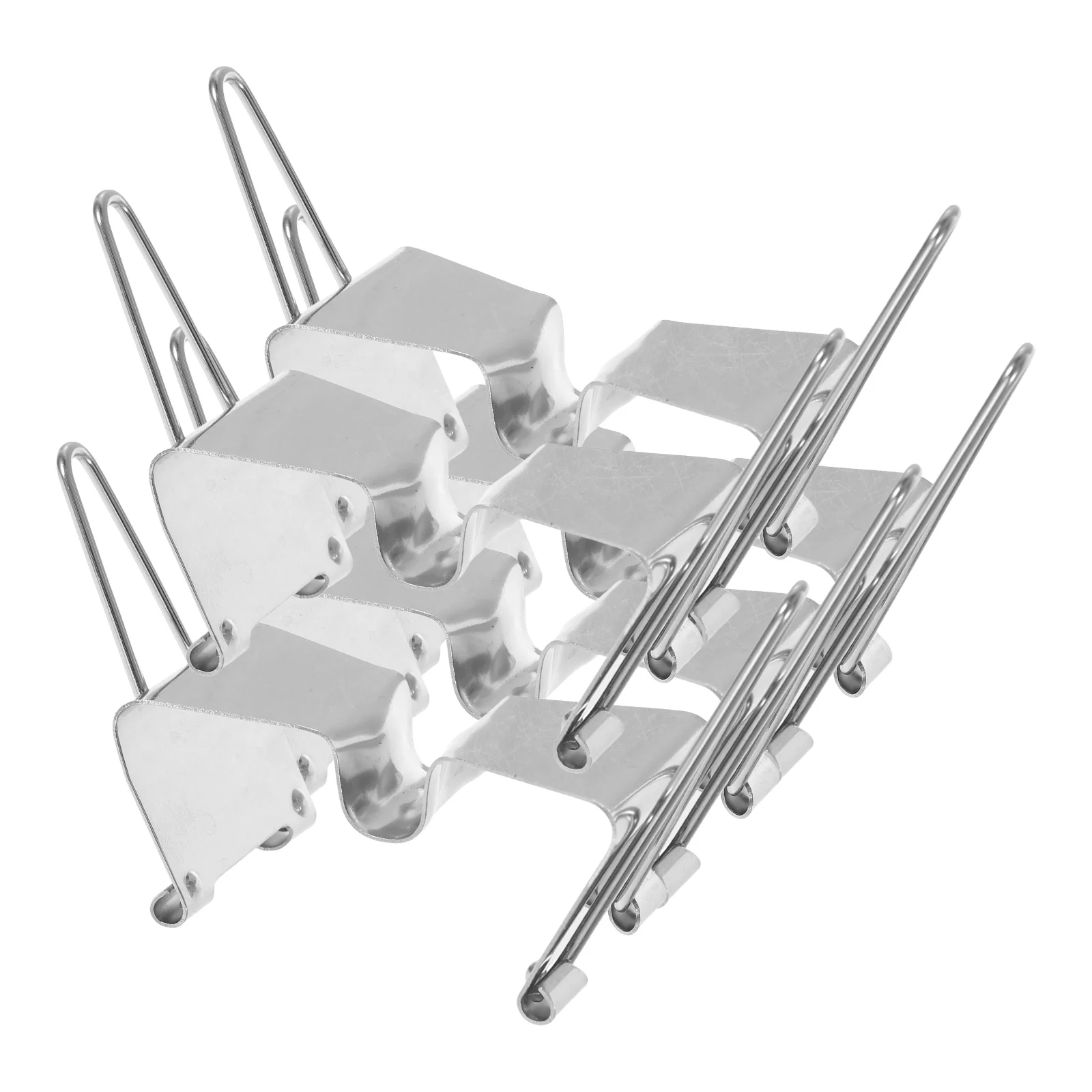 

5pcs Oil Canvas Clips Stainless Steel Wet Painting Clamps for Canvas Frame Separating Holders Artist Metal Carriers