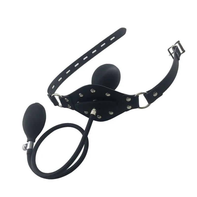 Anal Plug Inflatable Mouth Gag Huge Butt Plug Vagina Anus Expansion Prostate Massage Ass Dilator Anal Sex Toys For Men Women
