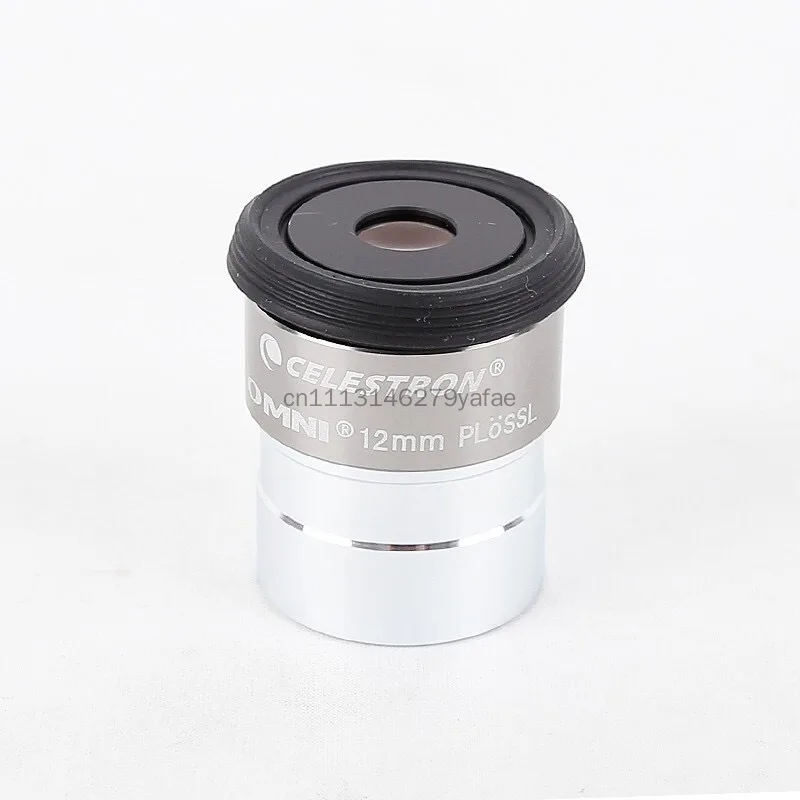 Celestron Omni Series 12mm Telescope Eyepiece, 1.25 Inch High Definition Astronomical Accessory for Stargazing