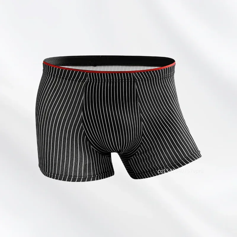 Stripe Boxers Briefs Men Underwear Knickers for Men Panties Underpants Shorts Fashion Lingerie Under Wear Sexy Boxer