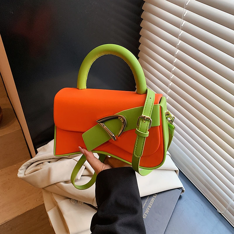 

Luxury Brand Women's Classic Leather Handbag, Elegant Crossbody Shoulder Bag By Famous Designer, Messenger Tote For Ladies