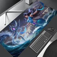 Gaming Mousepad Mobile Legends Bang Bang Mouse Pad Large 900x400mm Mouse Mat Gamer XXL Mause Carpet PC Deskmat With Lock edge