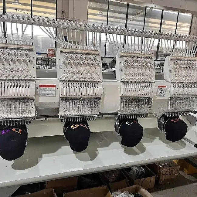 

Industrial Multi Needles Logo Automatic Hat 4 Head Computer Embroidery Machine Computerized Hat Embroidery Machine for Sale