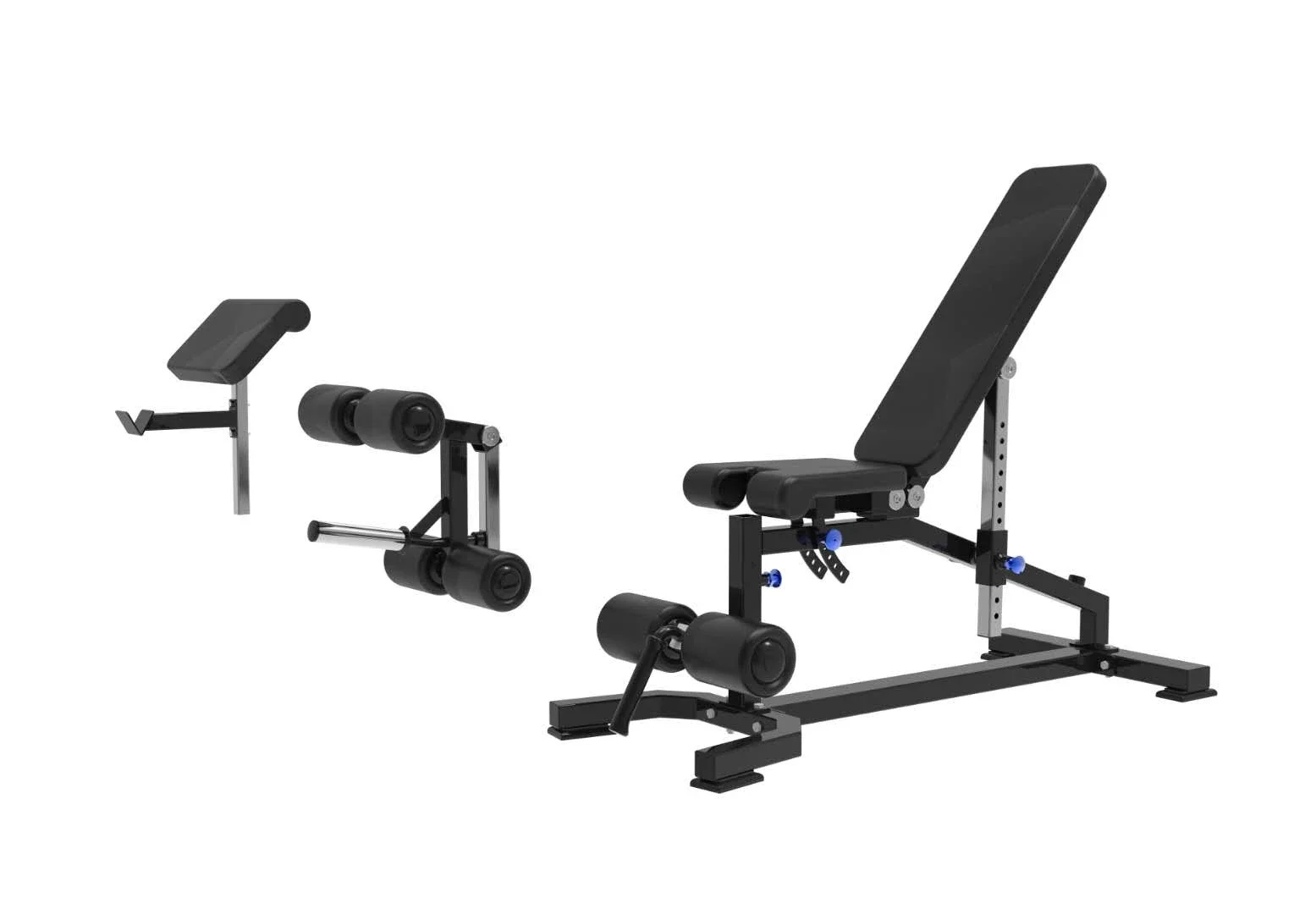 

2026 Commercial Foldable Adjustable Dumbbell Bench Flat Incline Decline Exercise Equipment