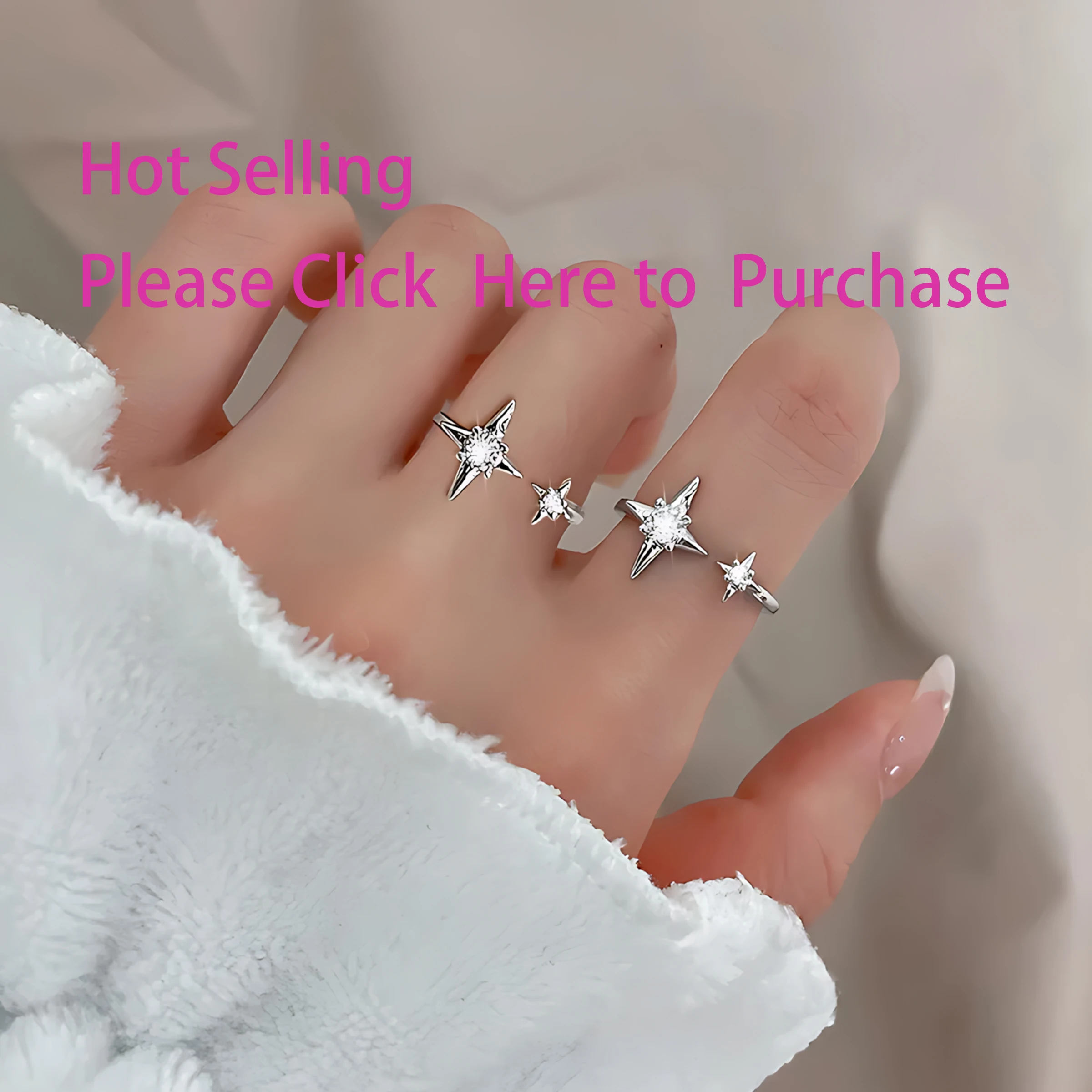 PANJBJ 925 Sterling Silber Goldene Blumenringe für Frauen, Tropfenglasur, Pflanzenmotiv, unregelmäßig, verstellbar, süßer Schmuck, Geschenk, Dropshipping – Detail 6