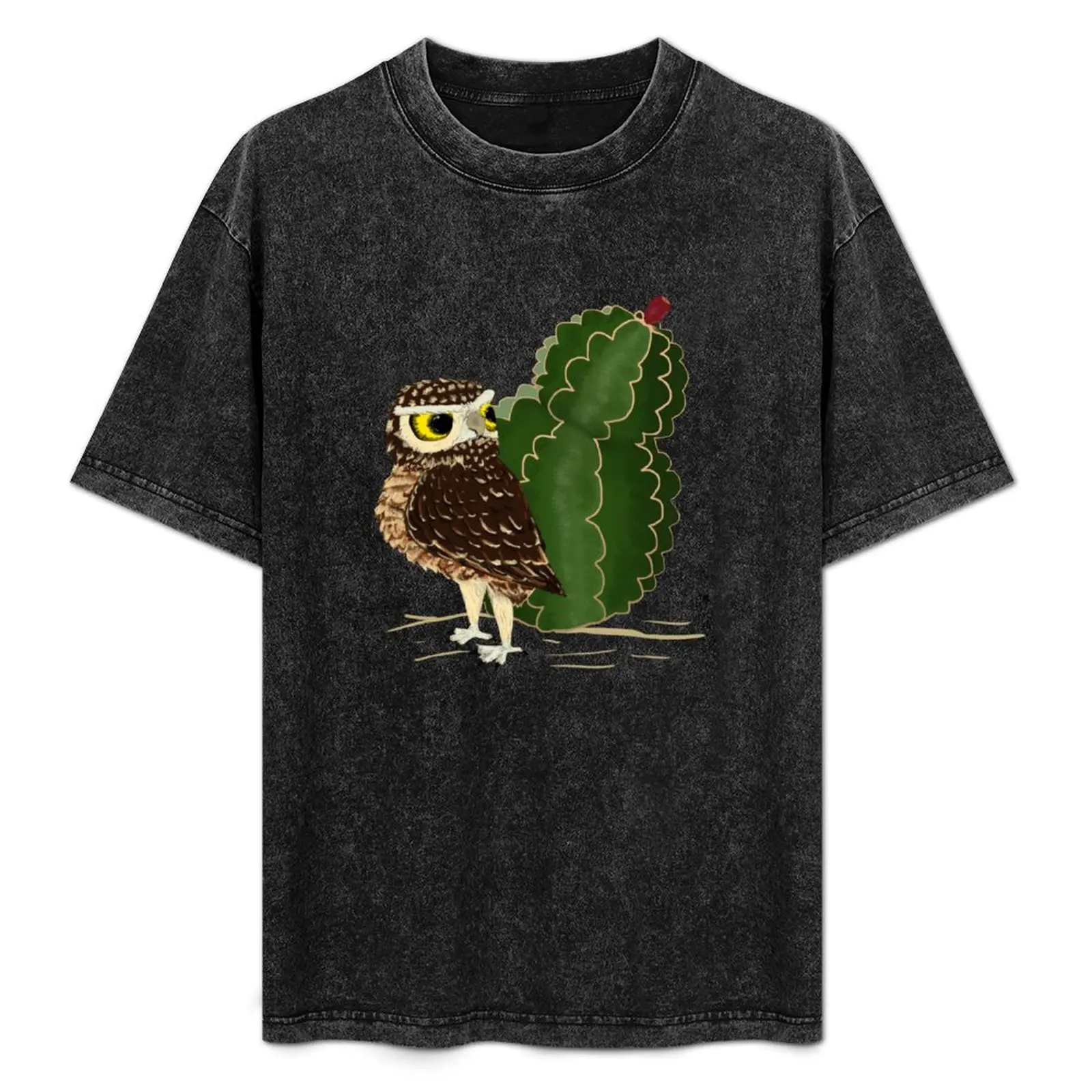 

Burrow Owl T-Shirt summer tops shirts graphic tees mens plain t shirts