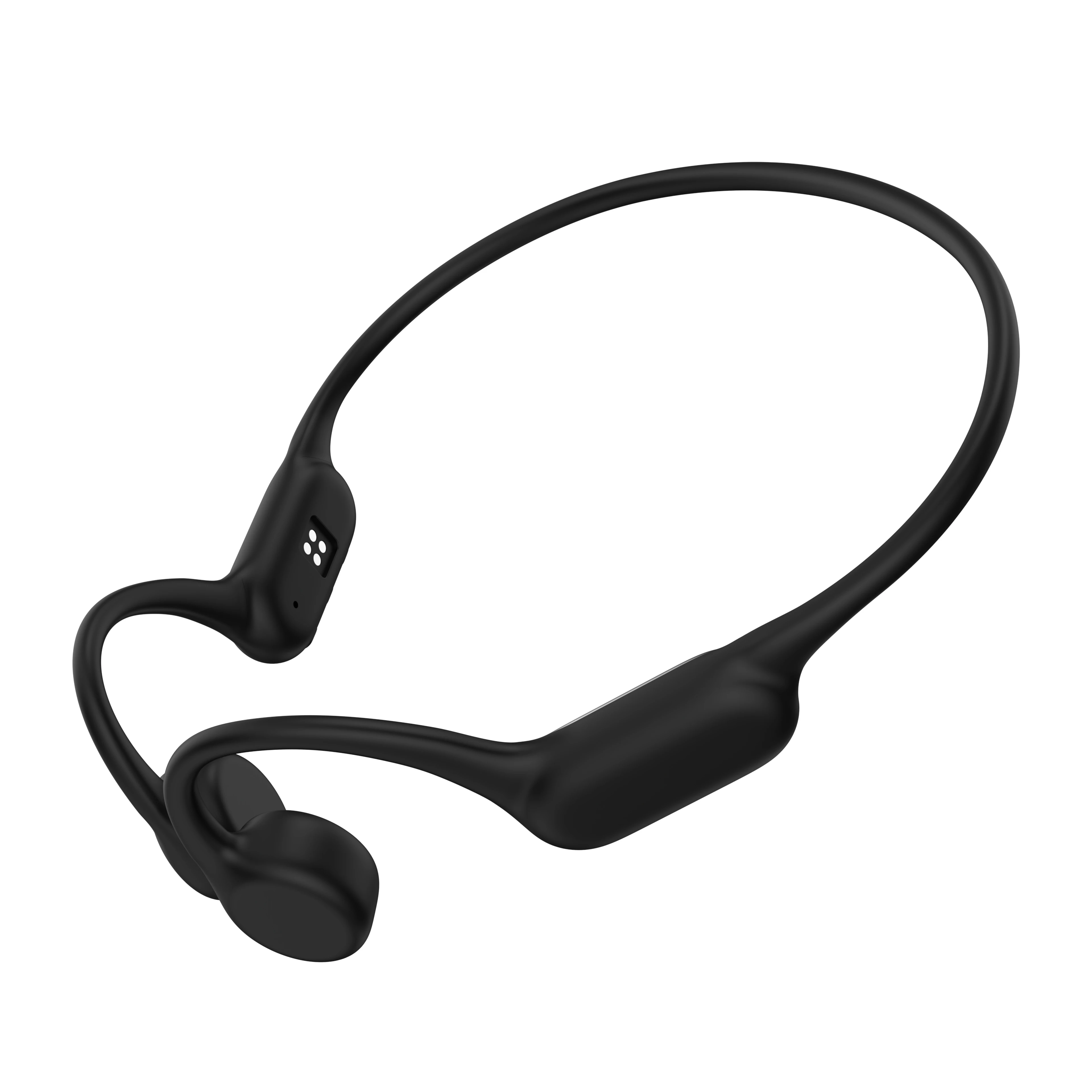 Bone Conduction Hearing Aid IPX8 Waterproof Magnetic Charging Rechargeable Sound Amplifier for Elderly Hearing Loss
