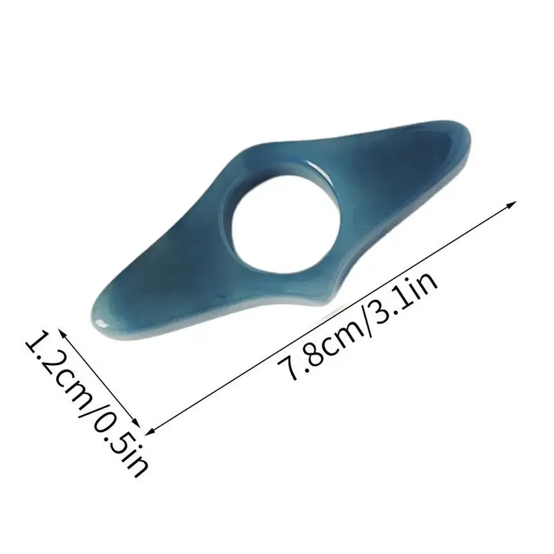 Abridor de livros e Bookmark Holder, Handcrafted Book Thumb Holder, Acessórios de leitura, Resina, Romance