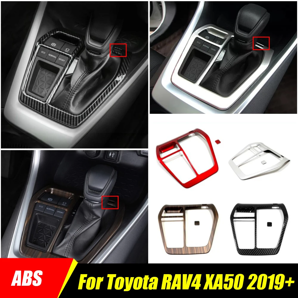 

ABS Carbon For Toyota RAV4 XA50 2019 2020 2021 2022 2023 Car Door Lift Armrest Decorative Door Bowl Strip Trim Cover Accessories
