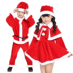 2025 Hot Christmas Toddler Kids Baby Girls Dress Ruffles Bow Long Sleeve Dresses For Girl Boy Clothes Xmas Costumes