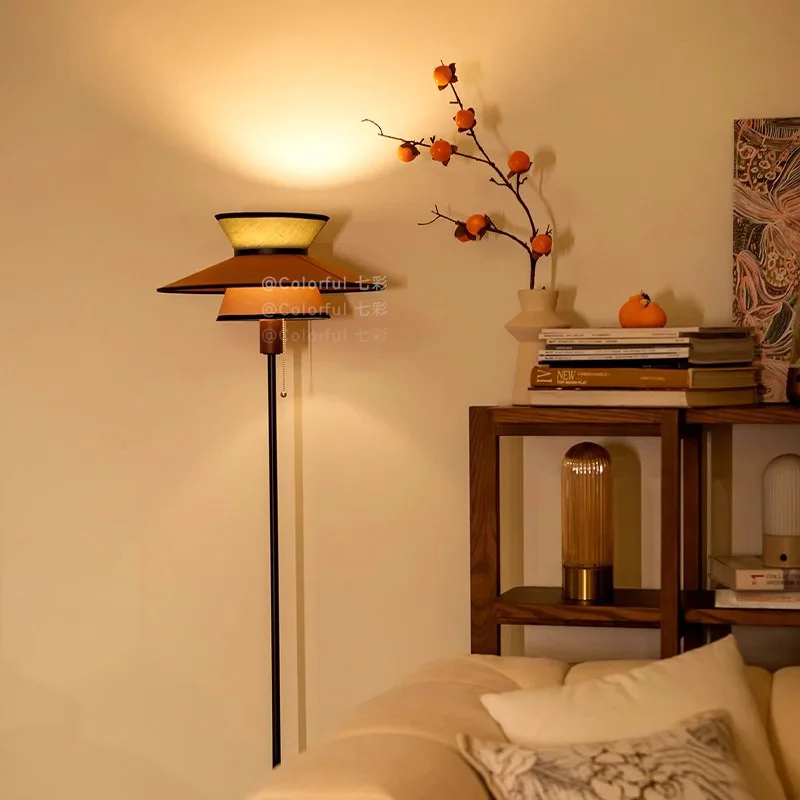 

Floor lamp bedroom bedside living room sofa retro floor lamp