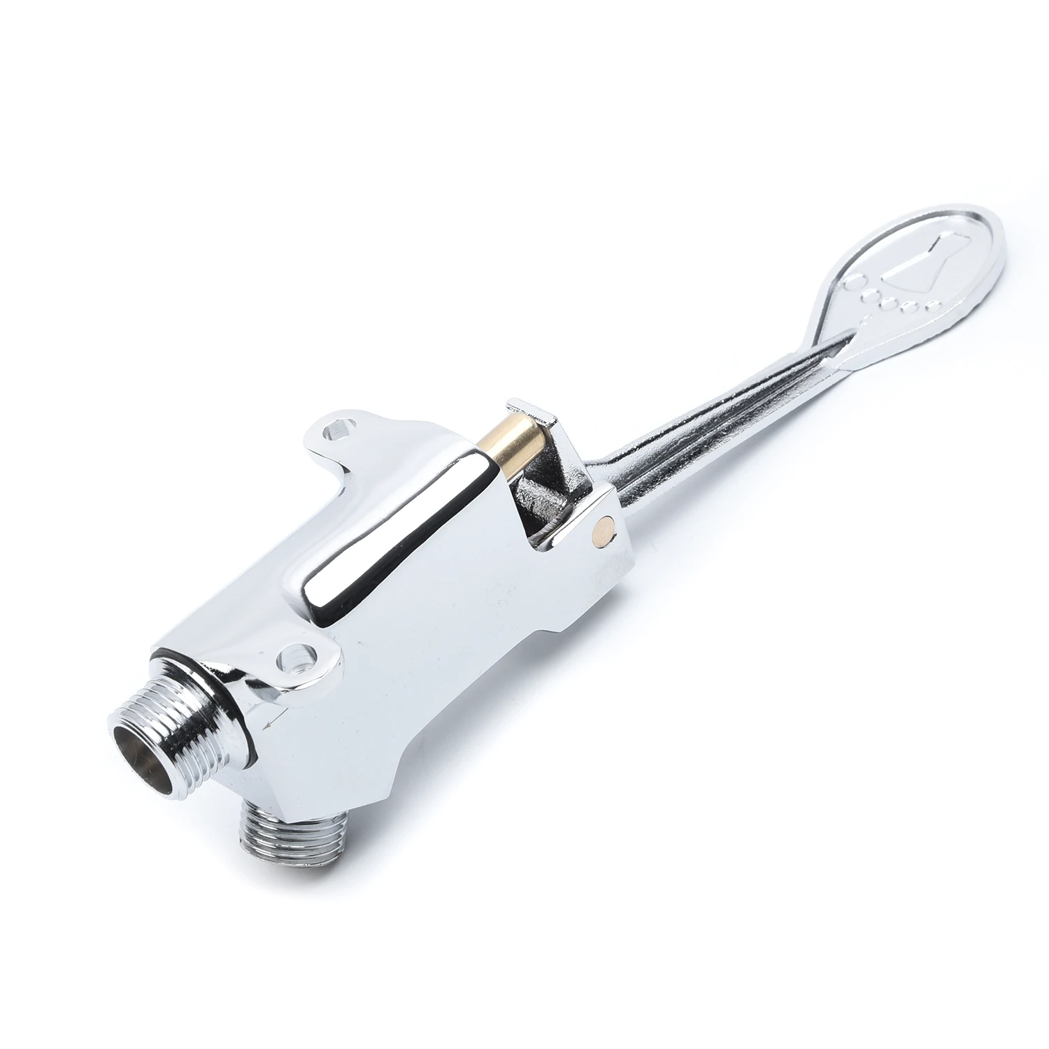 1 set Foot-operated Pedal Control Switch Tap Valve Copper Faucet Basin Single Cold Water Tap Hotel Pedal Water Faucet hardware