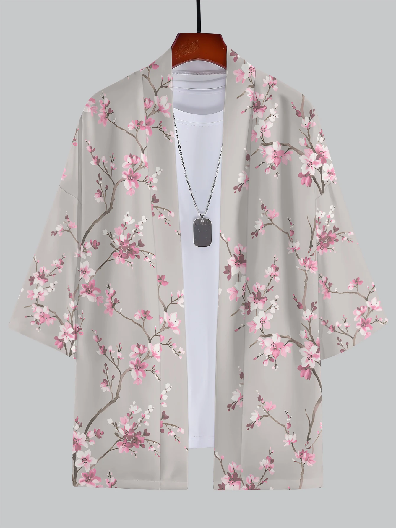 2025 New Summer Men's 3D Kimono Bundle - Cultural & Trendy