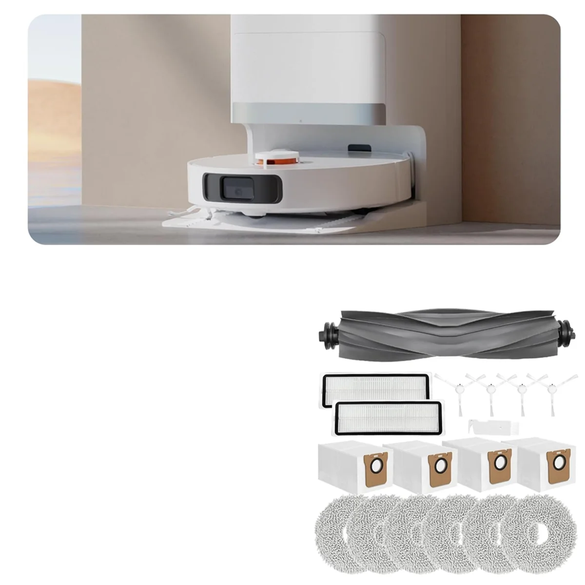 A62X อุปกรณ์เสริมสําหรับ Xiaomi X20 +, X10 +, สําหรับ Dreame L10s Pro Gen 2, L10s Ultra, L10 Ultra, เครื่องดูดฝุ่นหุ่นยนต์