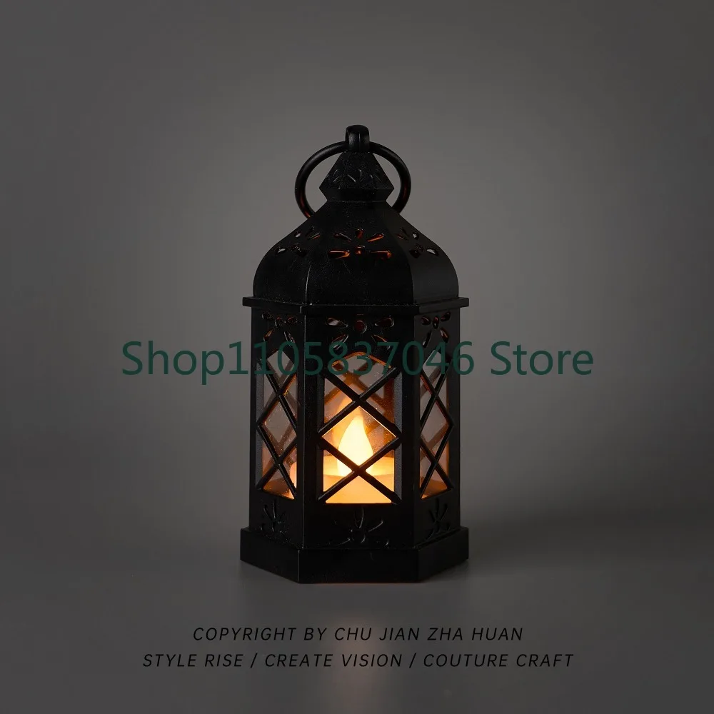 Hexagonal lantern atmosphere decoration luminous night light ornament