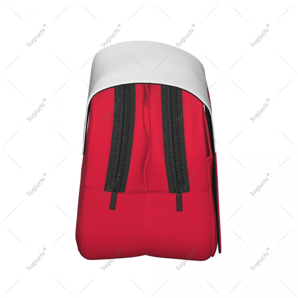 مقلمة مقص أكياس ثلاثية الأبعاد علم بولندا طبقة مزدوجة أكسفورد القماش القرطاسية تخزين صندوق القلم