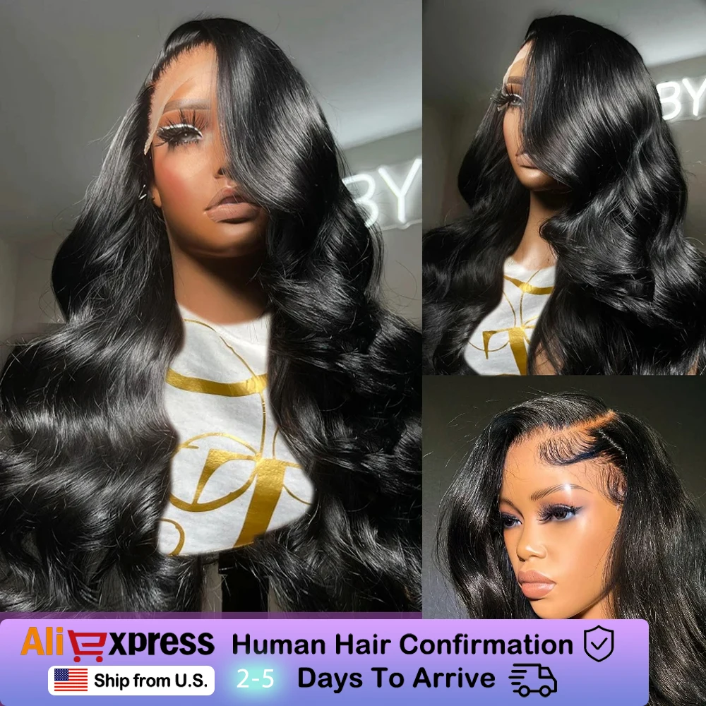 

Body Wave Human Hair 30Inch 210 Density 13x6 Hd Lace Frontal Wig Pre Plucked Brazilian Hair Wigs For Women 13x4 Lace Frontal Wig