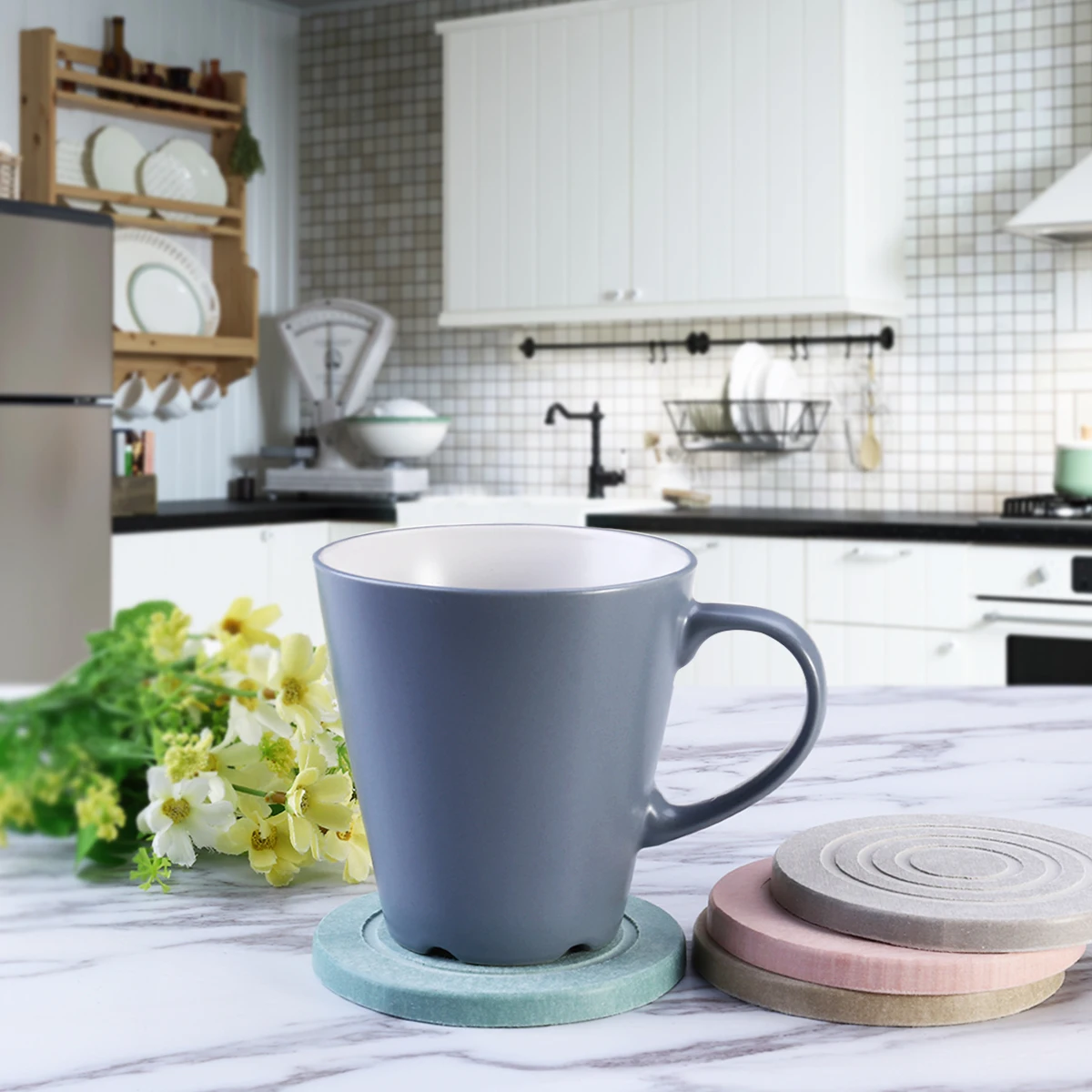 

Diatomite Coasters Cup Pad Coasters for Drinks Cup Coaster Diatomite Pad