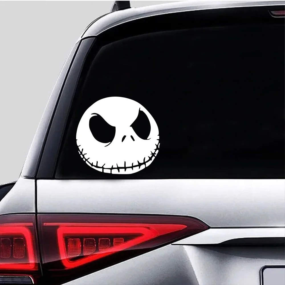 

Автомобильная наклейка ПВХ Хэллоуин наклейка ужас скелет узор самоклеящаяся виниловая наклейка кузов автомобиля Хэллоуин стиль украшения наклейка