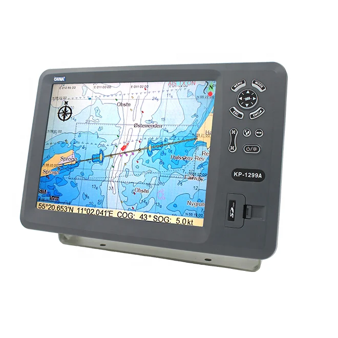 HP-1228A Navegador GPS Marinho de 12 polegadas AIS Classe B Transponder / ONWA KP-1299A GPS AIS Chartplotter