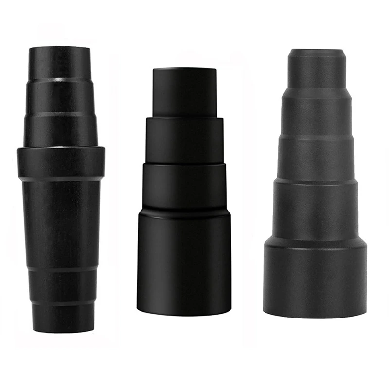 Lot de 3 tuyaux universels pour aspirateur, adaptateur en caoutchouc pour aspirateur