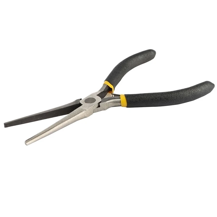 Multifunctional wire strippers needle nose pliers Needle nose Pointed  6 inch DIY manual clamping mini