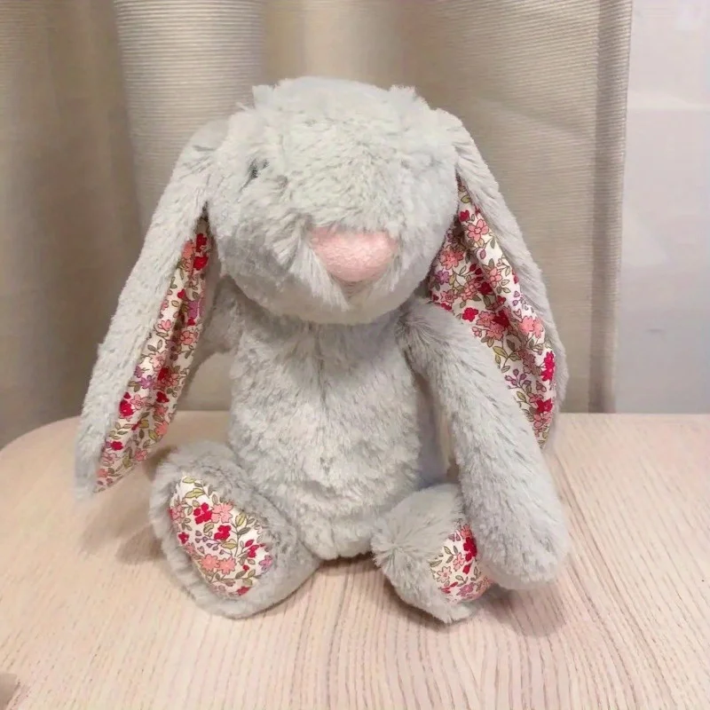 Cute Sitting Long Ear Rabbit Plush Doll, Creative Soft Stuffed Anima