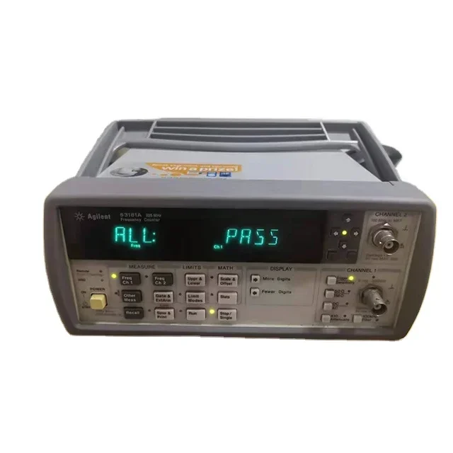 Agilent Keysight 53181A 3GHZ Option 010 Universal Frequency Counter Tested Fully Functional