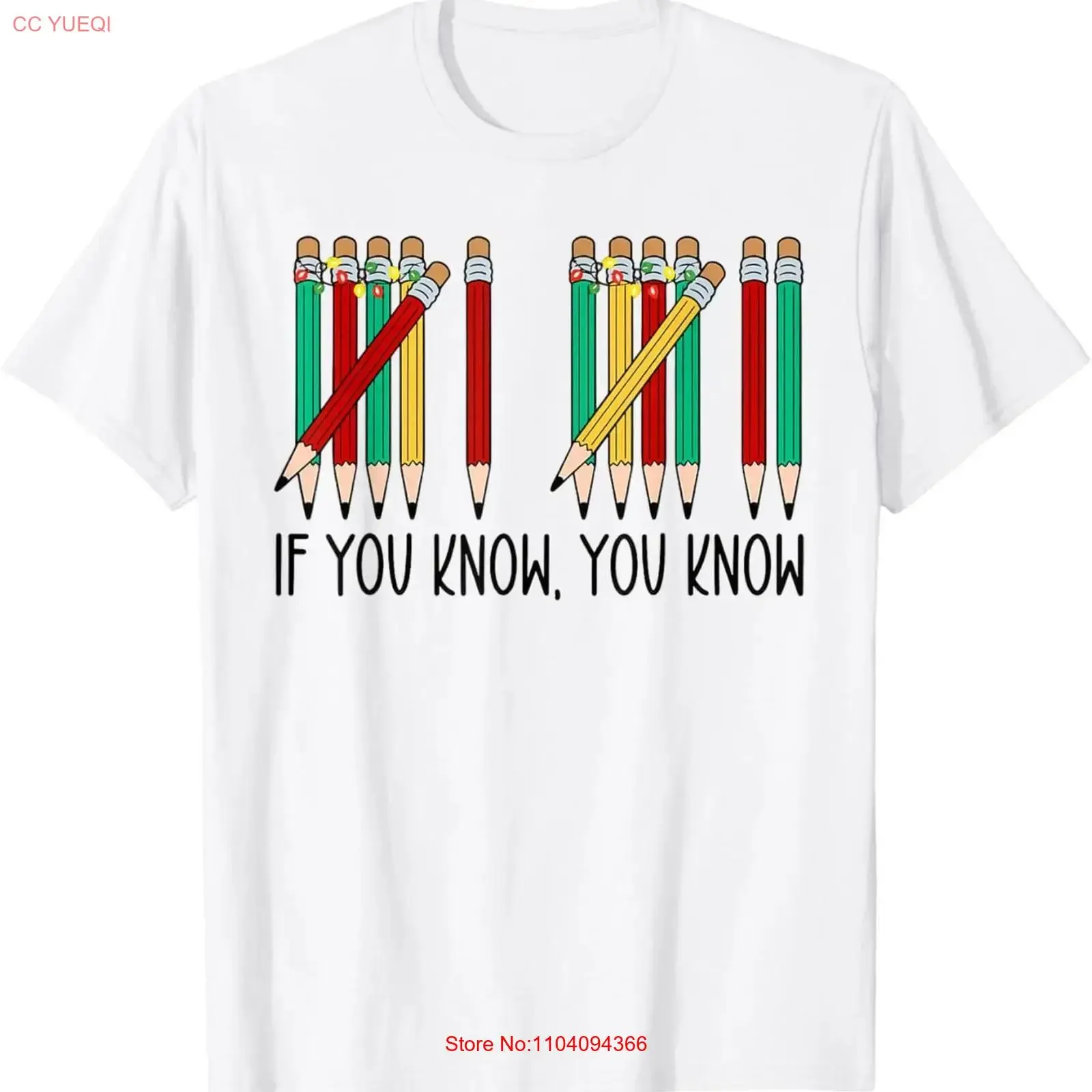 6 7 If You Know Tally Marks Pencils Six Seven Meme T Shirt vintage Washed streetwear Unisex Stretched Breathable Slightly