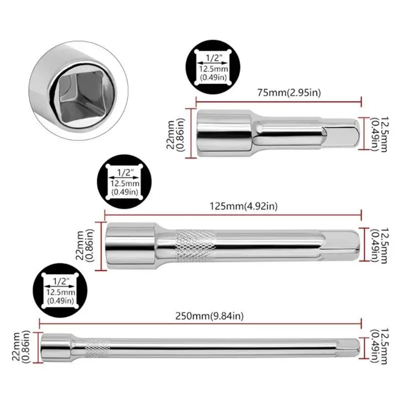 652F ROD ROD 1/2INCH DRIVES IMPACT EXTRANT