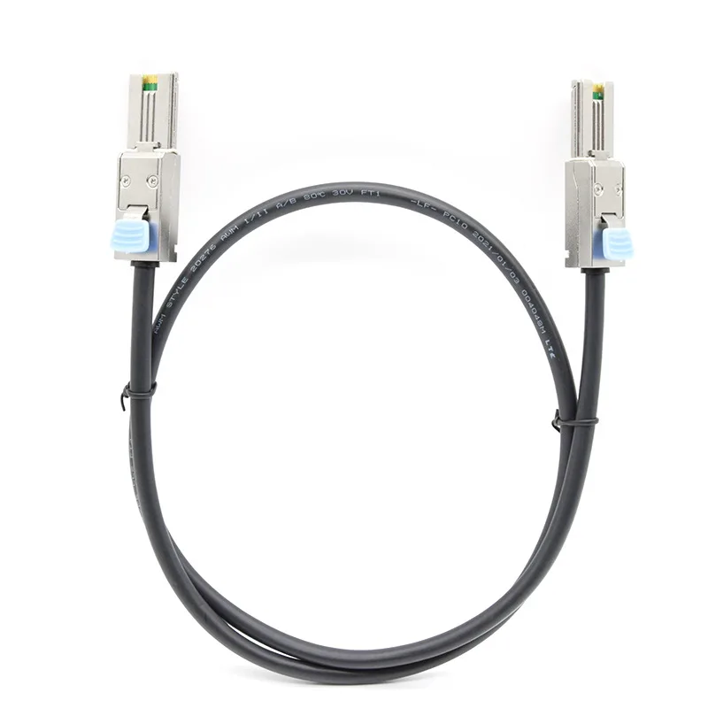 External Mini SAS SFF-8088 Cable to SFF-8088 26 pin Male to Male Data Cable Serial Attached SCSI for Server SAS 1m 2m 3m 5m