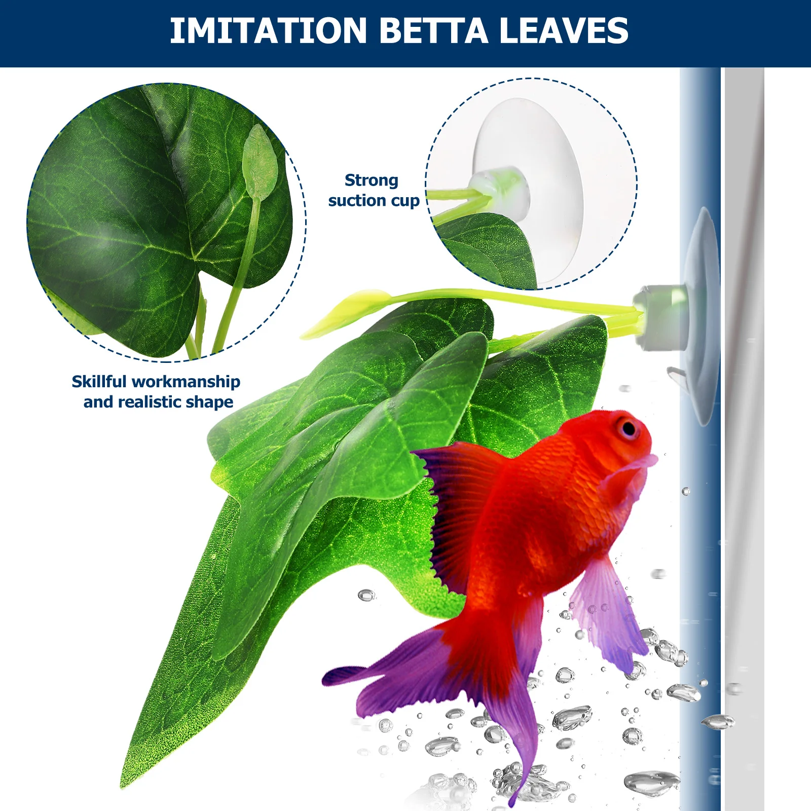 

1Set Aquarium Accessory Simulated Aquarium Plant Decorative Cave Durable Wear-Resistant Fish Tank Natural Scenery