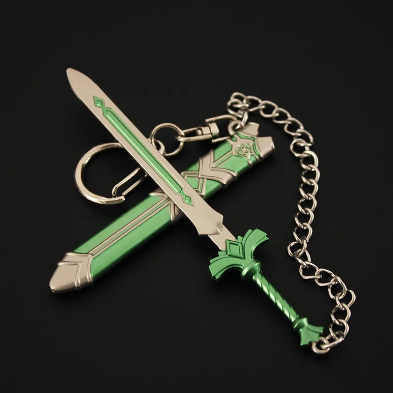 The Hyrule Fantasy arma Zelda dea spada portachiavi 9cm ciondolo in metallo portachiavi gioco Anime periferiche Festival regali giocattoli